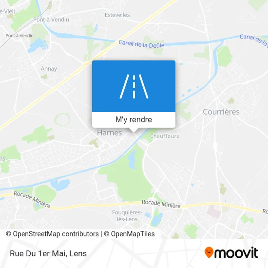 Rue Du 1er Mai plan