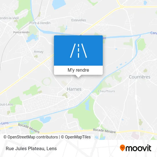 Rue Jules Plateau plan