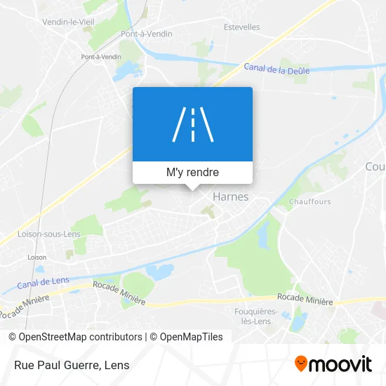 Rue Paul Guerre plan