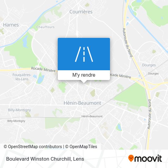 Boulevard Winston Churchill plan