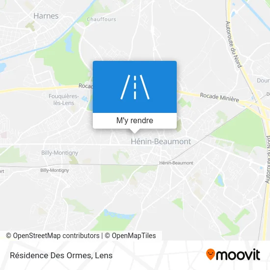 Résidence Des Ormes plan