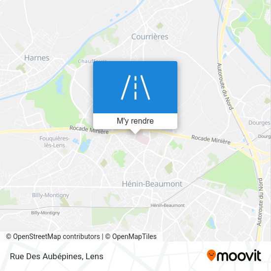 Rue Des Aubépines plan