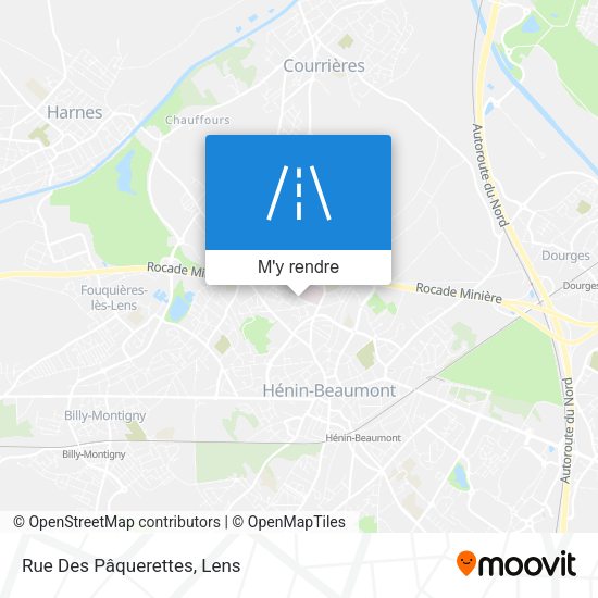 Rue Des Pâquerettes plan