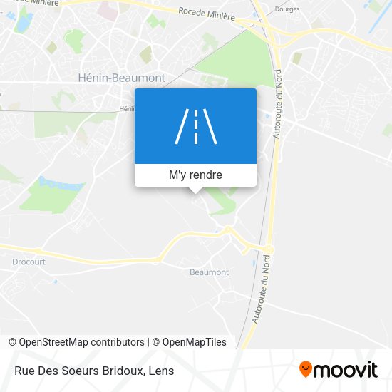 Rue Des Soeurs Bridoux plan