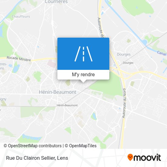 Rue Du Clairon Sellier plan
