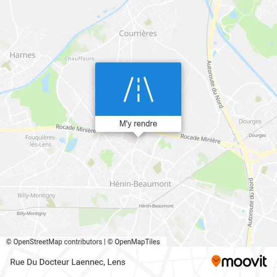 Rue Du Docteur Laennec plan