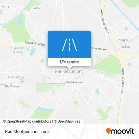 Rue Montpencher plan