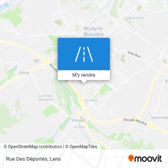 Rue Des Déportés plan