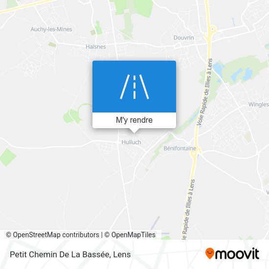 Petit Chemin De La Bassée plan