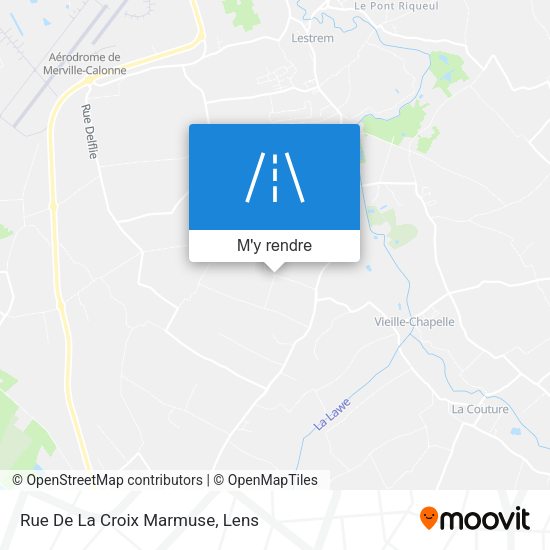 Rue De La Croix Marmuse plan