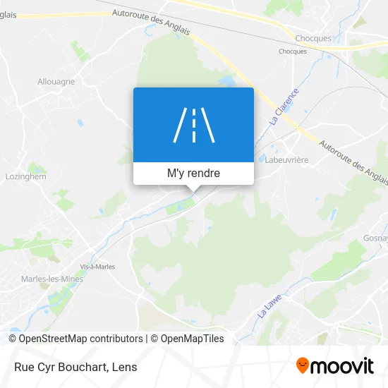 Rue Cyr Bouchart plan