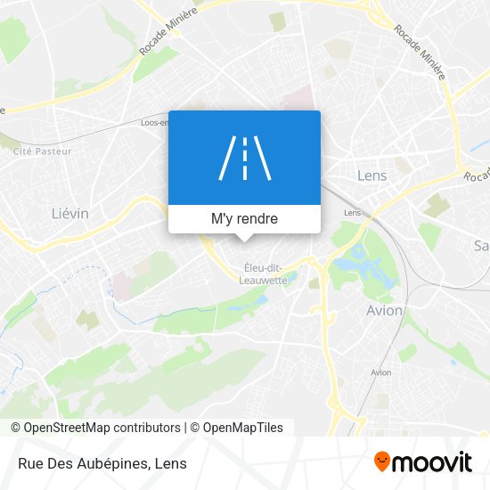 Rue Des Aubépines plan