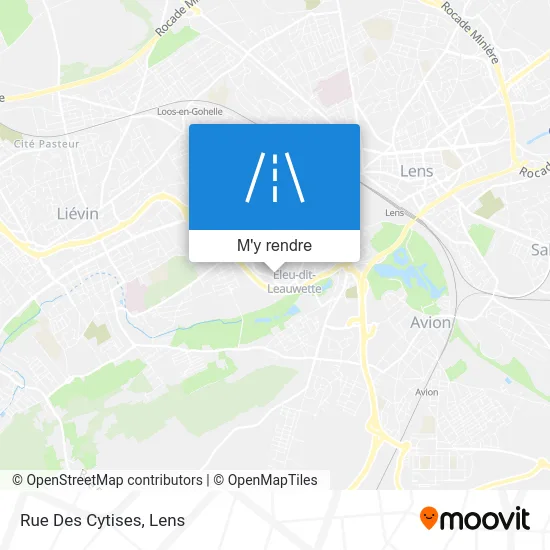 Rue Des Cytises plan