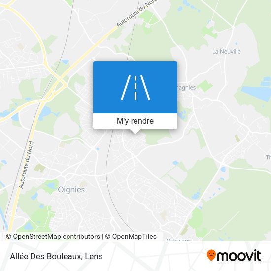 Allée Des Bouleaux plan