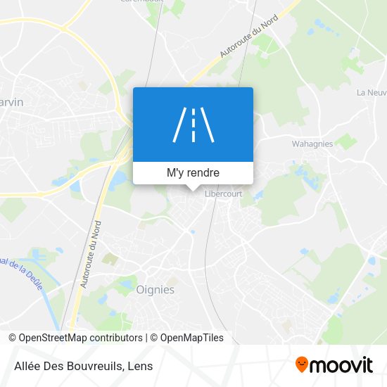 Allée Des Bouvreuils plan