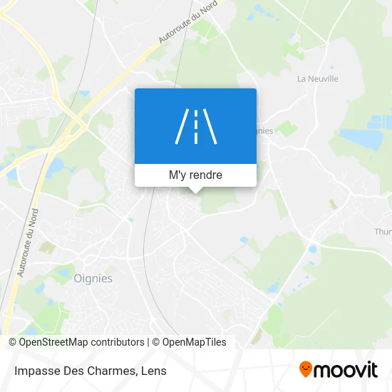 Impasse Des Charmes plan