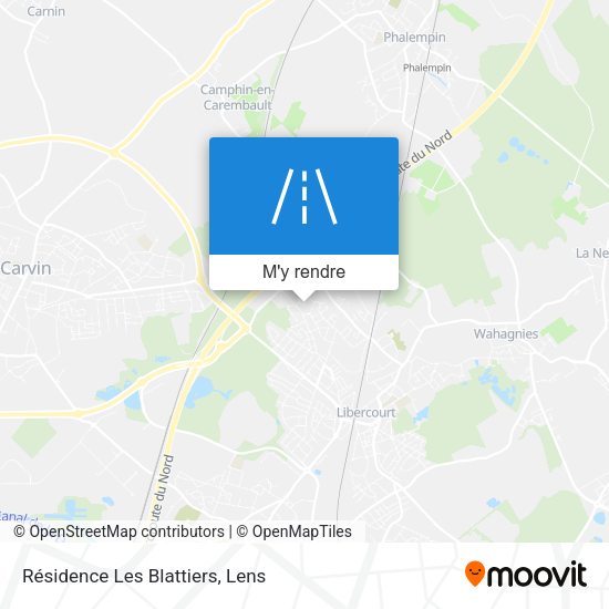 Résidence Les Blattiers plan