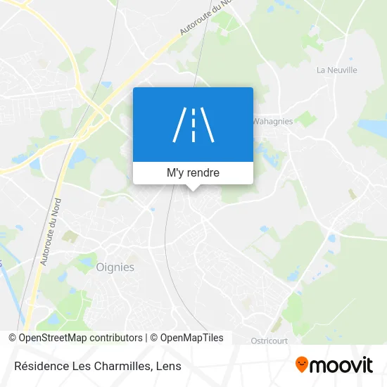 Résidence Les Charmilles plan