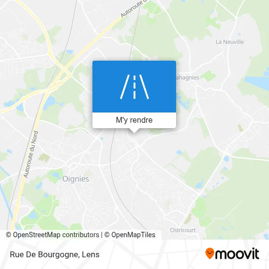 Rue De Bourgogne plan