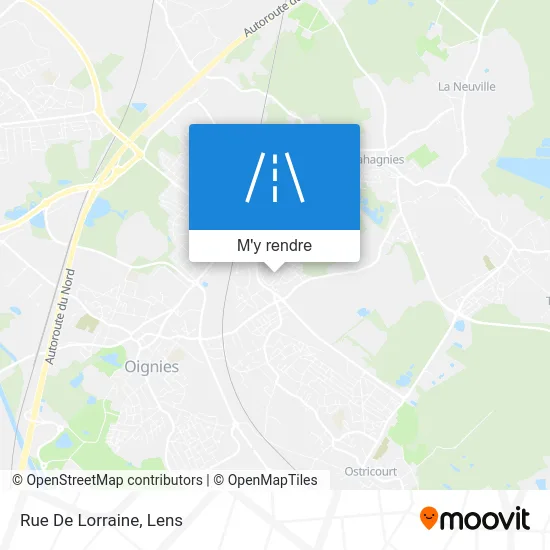 Rue De Lorraine plan