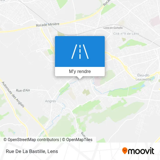 Rue De La Bastille plan