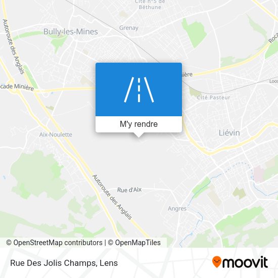 Rue Des Jolis Champs plan