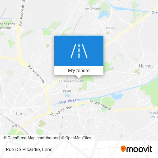 Rue De Picardie plan