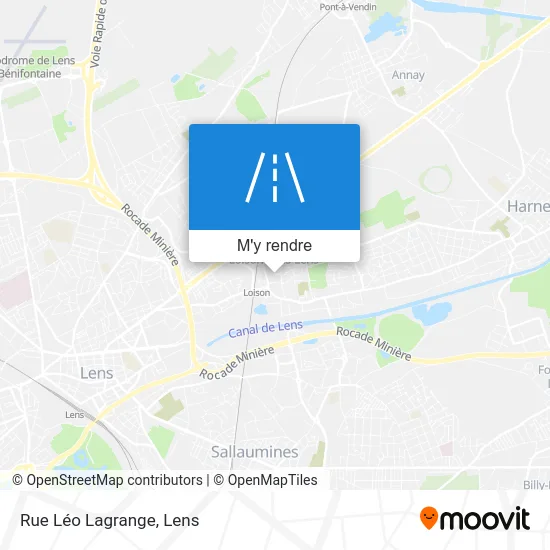 Rue Léo Lagrange plan