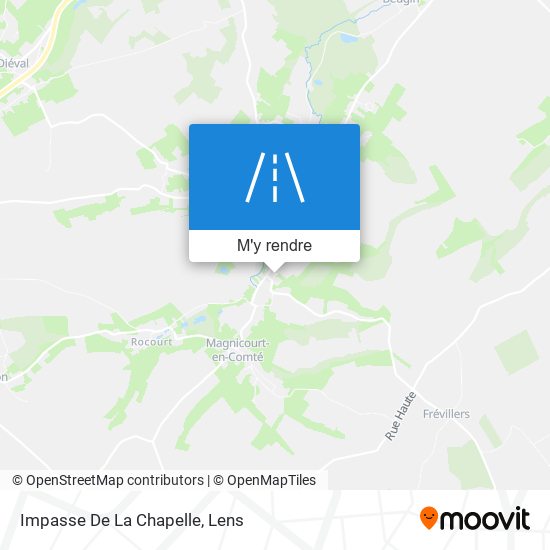 Impasse De La Chapelle plan