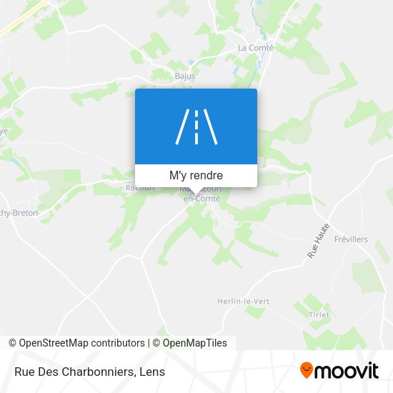Rue Des Charbonniers plan