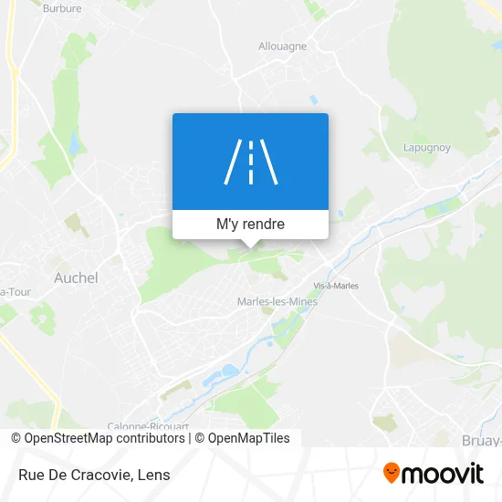 Rue De Cracovie plan