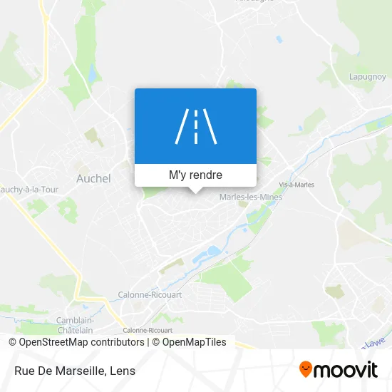 Rue De Marseille plan