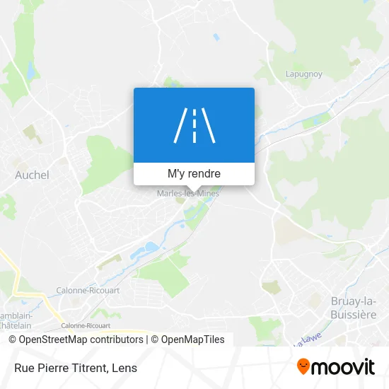 Rue Pierre Titrent plan