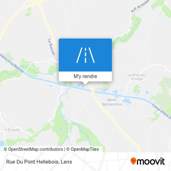 Rue Du Pont Hellebois plan