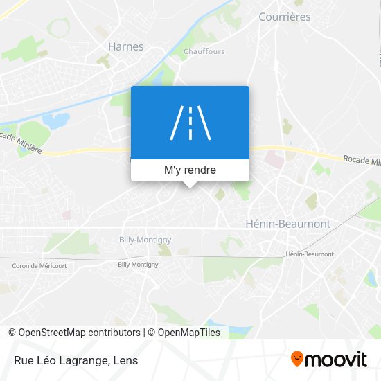 Rue Léo Lagrange plan