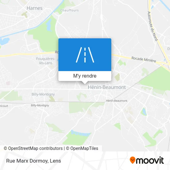 Rue Marx Dormoy plan