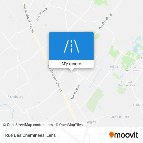 Rue Des Cheminées plan