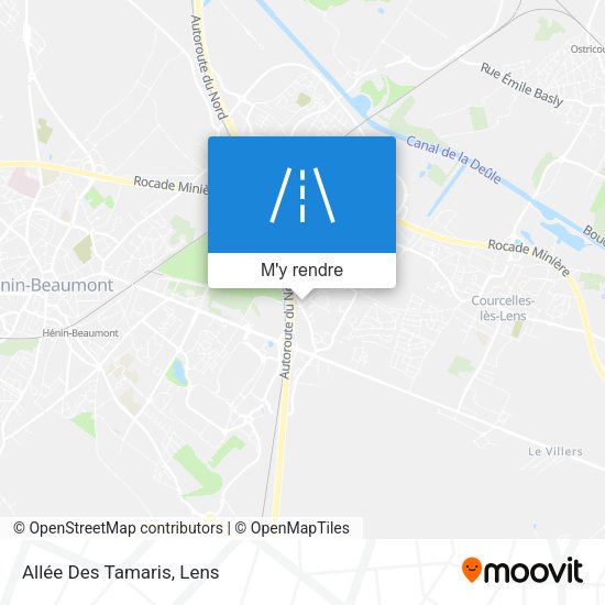 Allée Des Tamaris plan