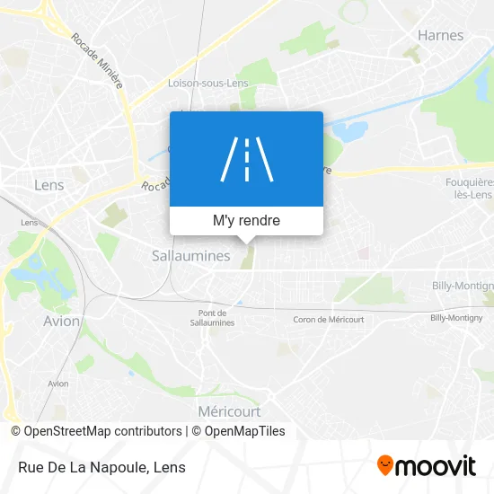 Rue De La Napoule plan