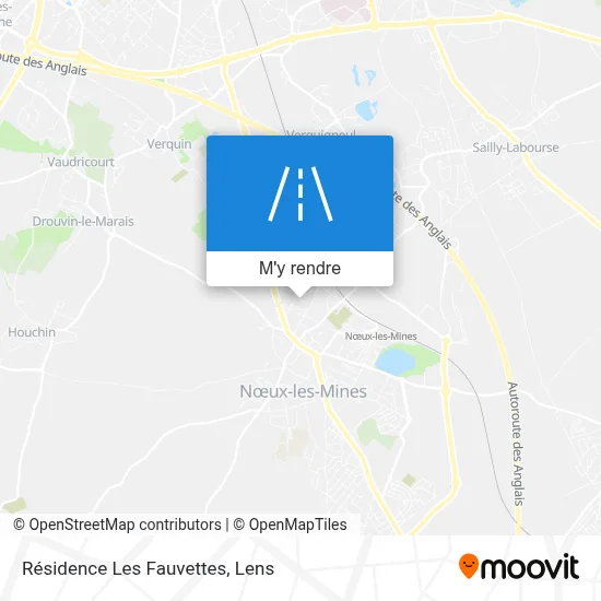 Résidence Les Fauvettes plan