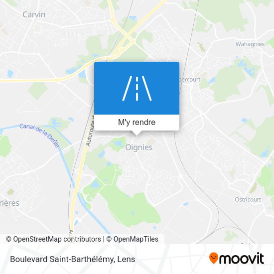 Boulevard Saint-Barthélémy plan