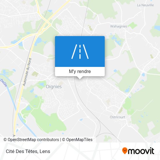 Cité Des Têtes plan