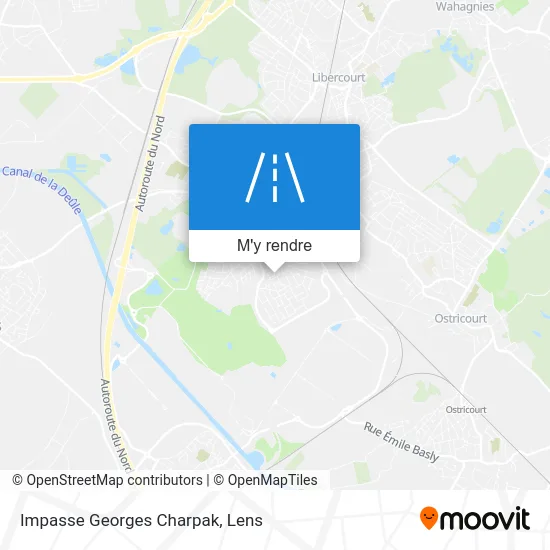 Impasse Georges Charpak plan