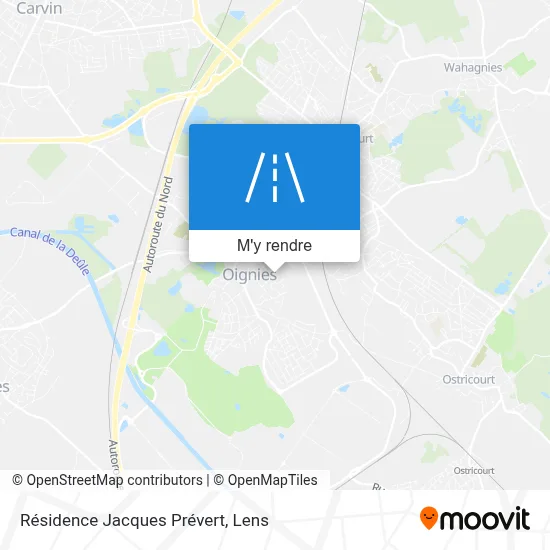 Résidence Jacques Prévert plan