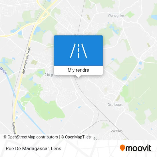 Rue De Madagascar plan