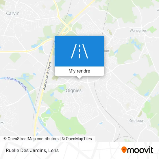 Ruelle Des Jardins plan