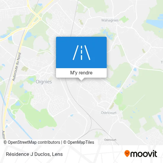 Résidence J Duclos plan