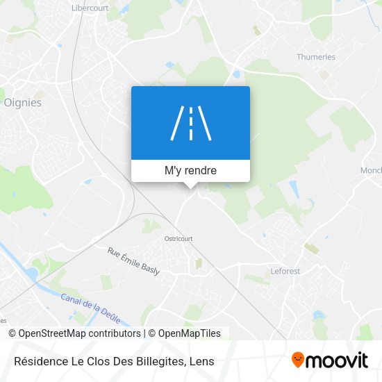 Résidence Le Clos Des Billegites plan