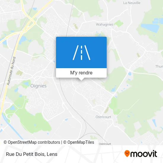 Rue Du Petit Bois plan