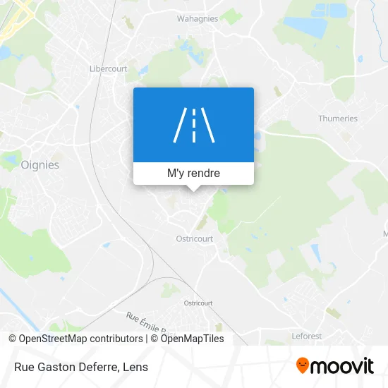 Rue Gaston Deferre plan